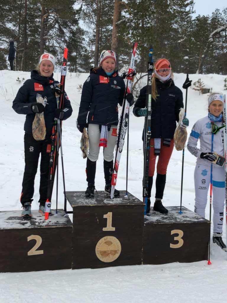 Julie på tredjeplass i uttaksrenn til junior-VM